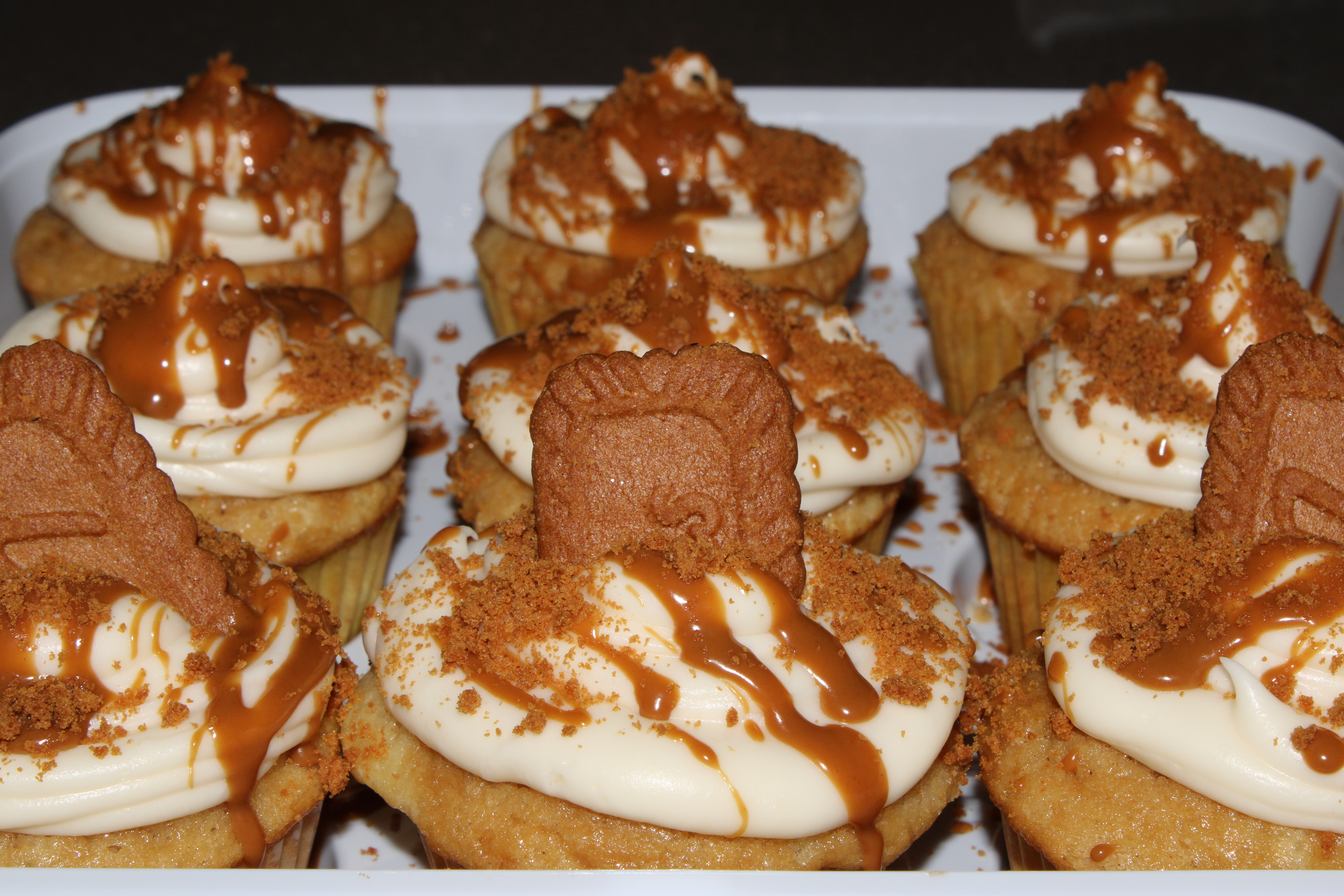 Biscoff cupcakes